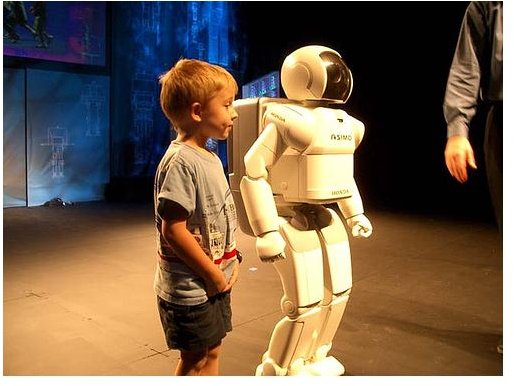 Asimo and new Friend