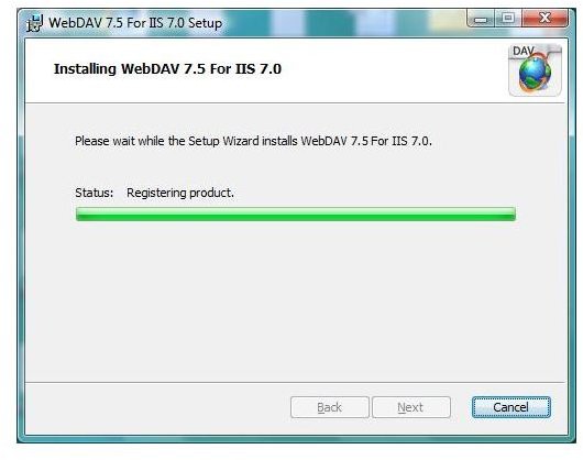 Installing Web Dav