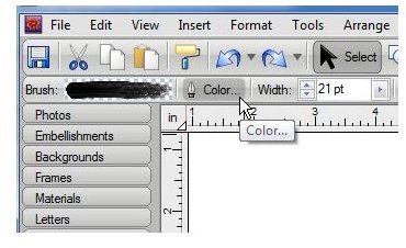 Pick Selections on the Brush Toolbar