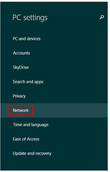 Changing a Windows 8.1 Network From Private to Public (or Vice Versa)