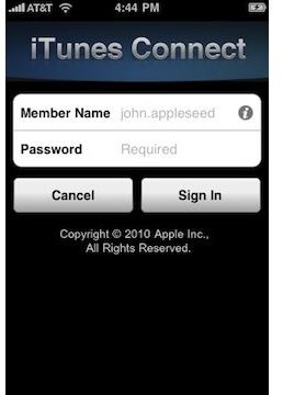 itunes connect number