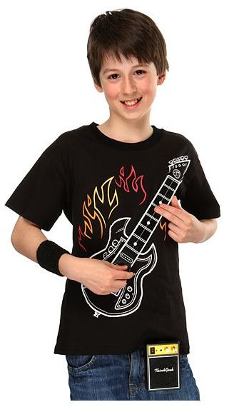 kids electronic guitar T shirt