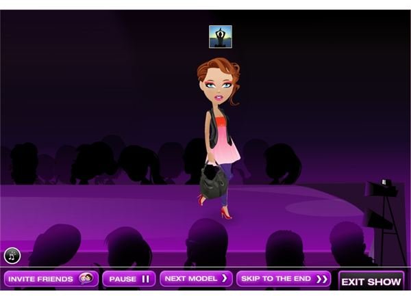 Fashion show dress up game