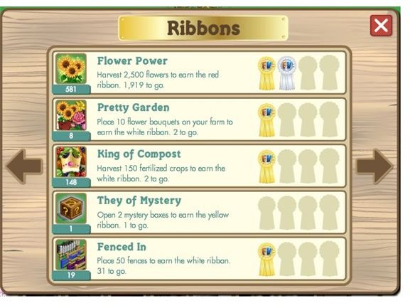 RIbbons Page 4 - quite a way to go