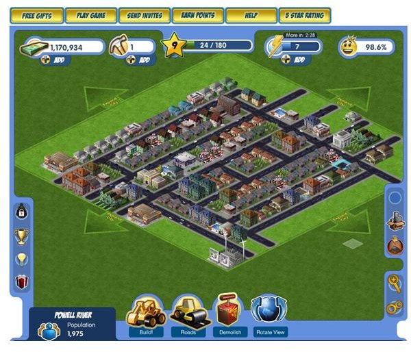 City Sim Games: Top Five Facebook City Building Games