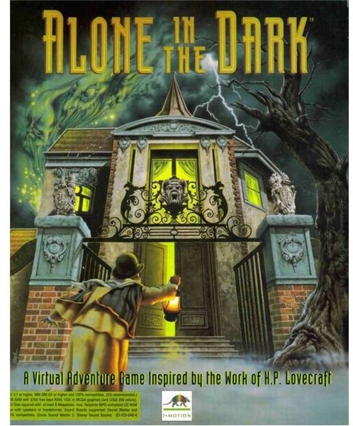 Alone in the Dark DOS Game Boxshot