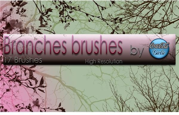 Branches Brushes by cocacolagirlie