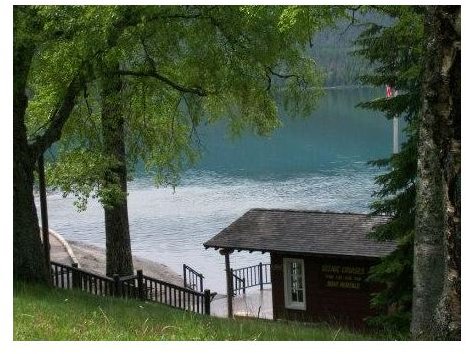 One glance at Lake McDonald inside Glacier National Park camping is probably worth going without that cell phone access. Photo: Stephanie Mojica