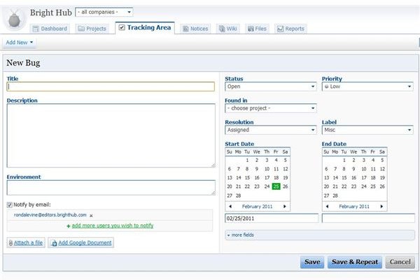 Bug tracking is made simple