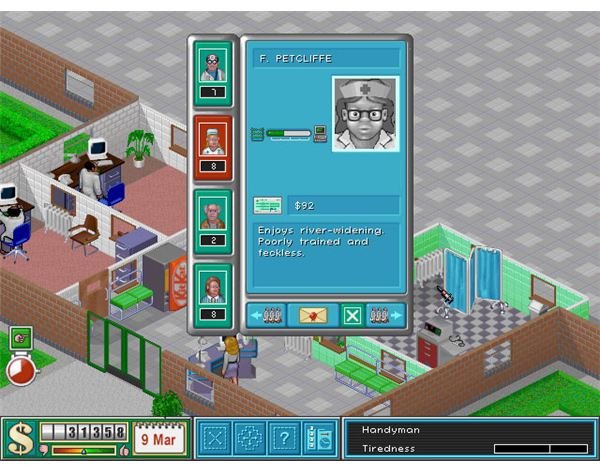 Theme Hospital Review - The Cute and Fun Theme Hospital PC Game Simulation Reviewed