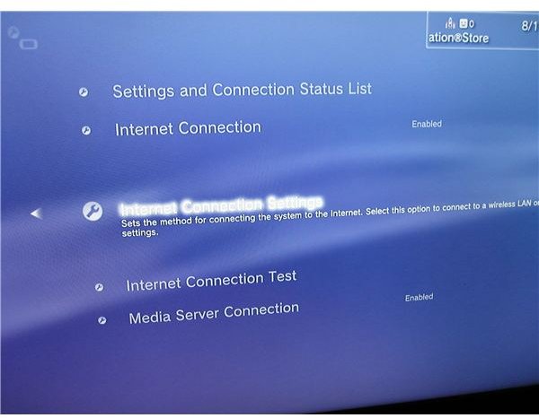 how to setup a wireless connection on my ps3