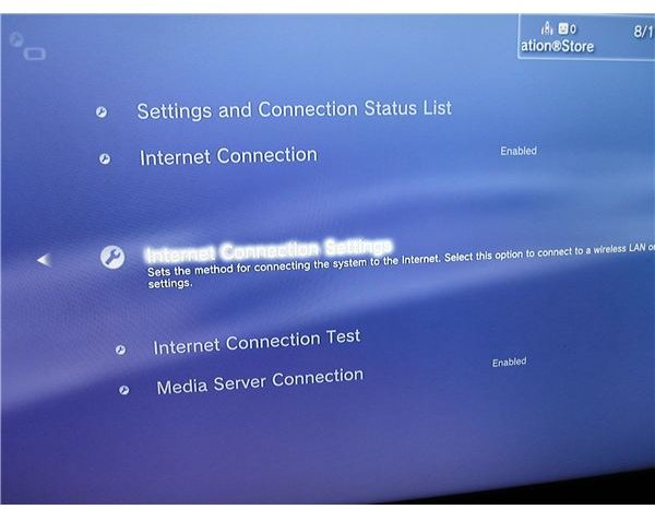 Internet Connection Settings