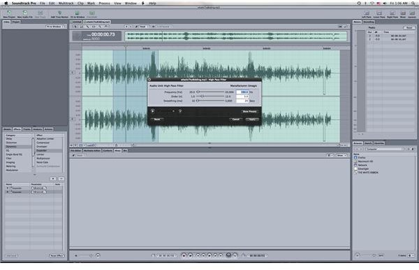 Tips and Tricks for Using Soundtrack Pro's Audio Effects for Audio Mixing