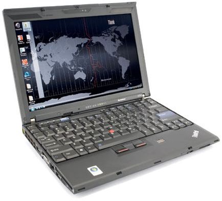 The Lenovo X200 is lightweight and durable