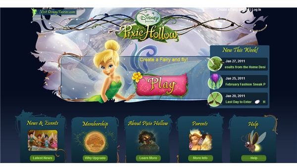 Pixie Hollow Disney Fairies