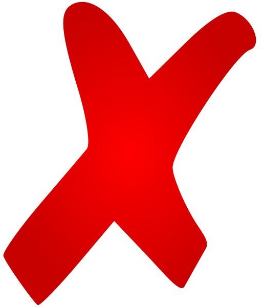 X-Mark Wikimedia Commons