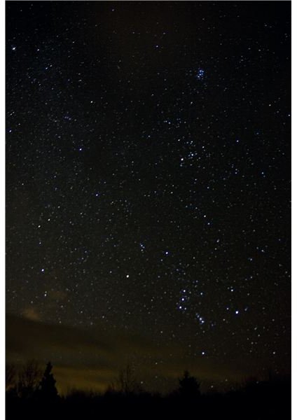 Orion, Taurus, and the Pleiades