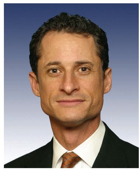 “Anthony Weiner” by United States Congress/Wikimedia Commons via public domain