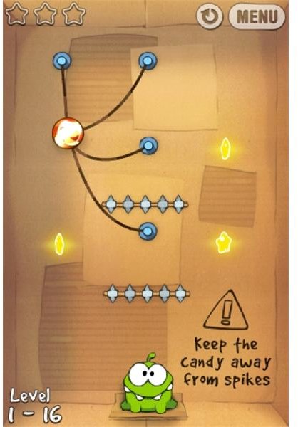 Cut the Rope 3 Apple Arcade - Tip, Walkthrough, Glitch