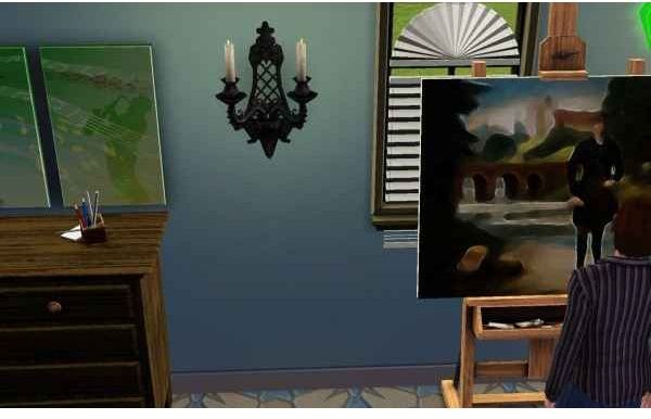 Sims 3 Guide to Painting - painting carlsims