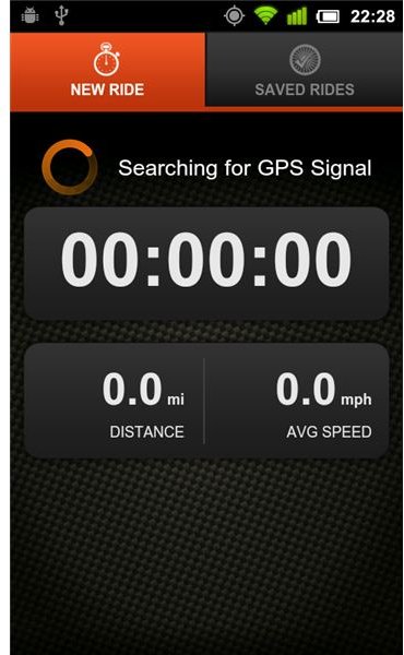 Strava Cycling for Android Screenshot