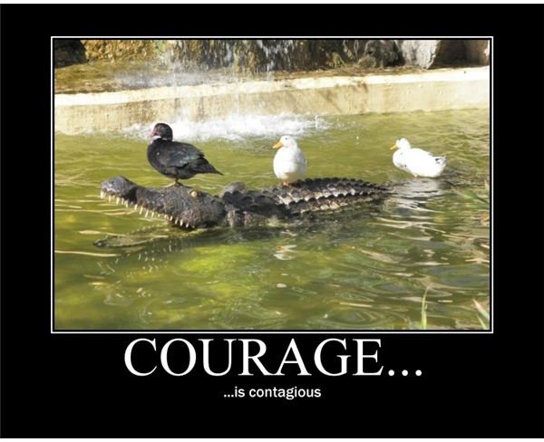 Courage is contagious