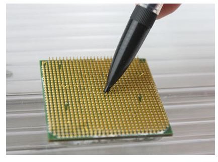The mechanical pencil CPU pin repair method can be quite effective.