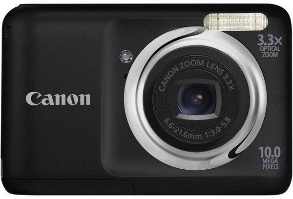 Canon Powershot A800 Black - Front
