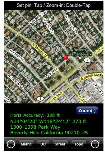 GPS Elevation App - Accu-TOPO