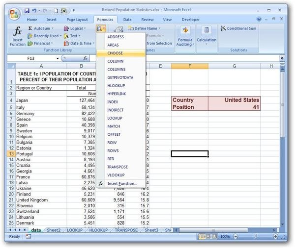 Choosing the Right Lookup or Reference Function in Microsoft Excel