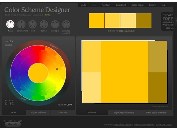 Color Scheme Designer