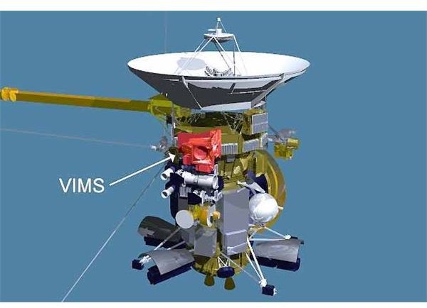 JPL Visual and Imaging Mapping Spectrometer on Cassini