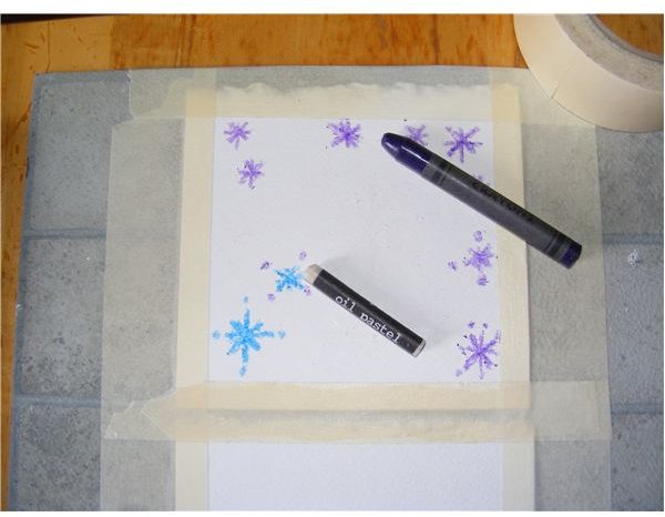 Draw Smaller Snowflakes For A Snow Globe