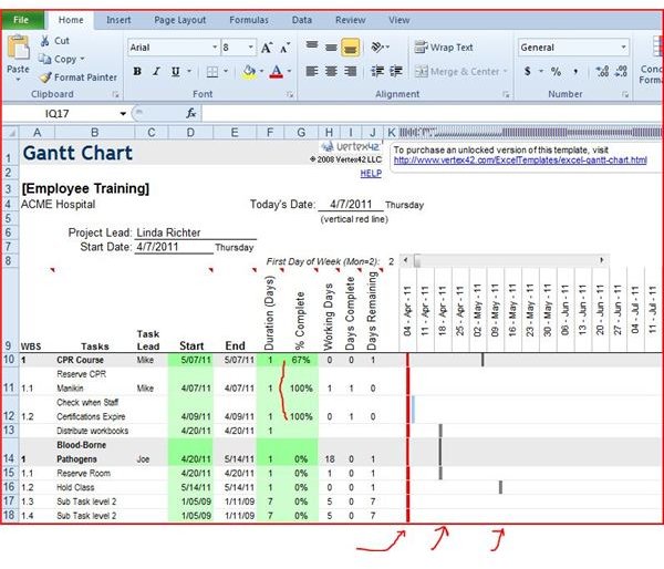 Staffing Chart Excel