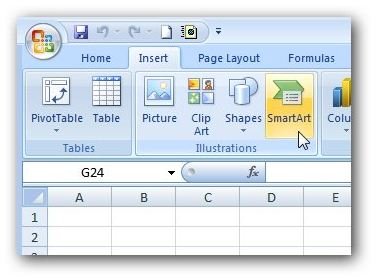 How to Create a Workflow Process Diagram in Microsoft Excel 2007