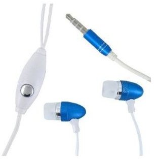 3.5mm Blue Bullet Headset 