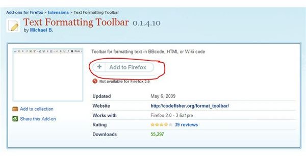 How to Install and Work With the Text Formatting Toolbar for Mozilla Firefox