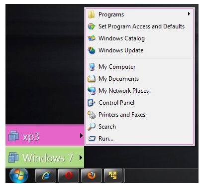 XP and Windows 7 Unity Mode
