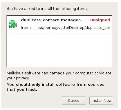 Screenshot-Software Installation