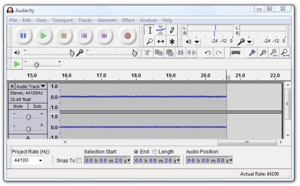 Audacity Edit Waveform