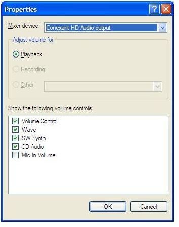 Fig 3 - Recording Control for Sound Forge