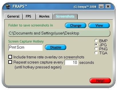 Fraps Screenshots