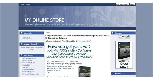 How to Design a Zen Cart Website: Learn How to Build a Zen Cart Store