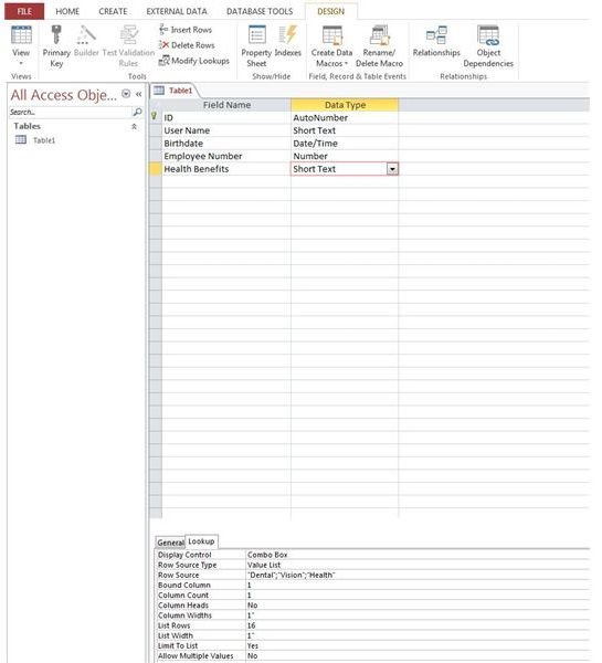 microsoft access 2013 tutorial 1 creating a database