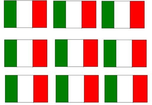 Italian Flag Pattern