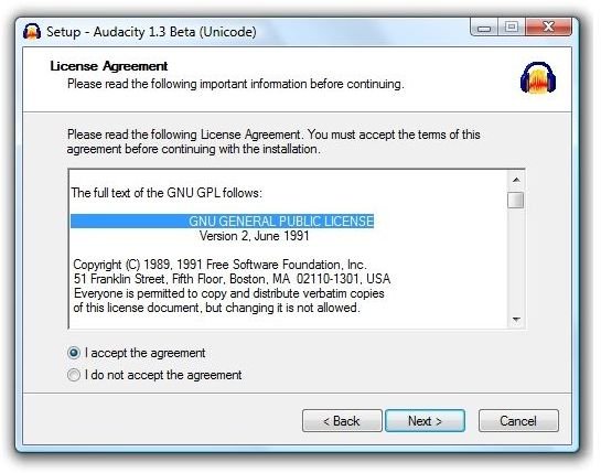 Audacity Installer