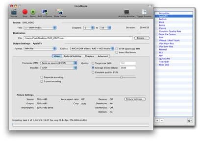 handbrake rip dvd mac