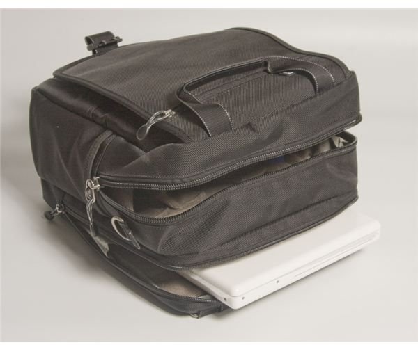 Urban Disguise 35 camera bag with a laptop