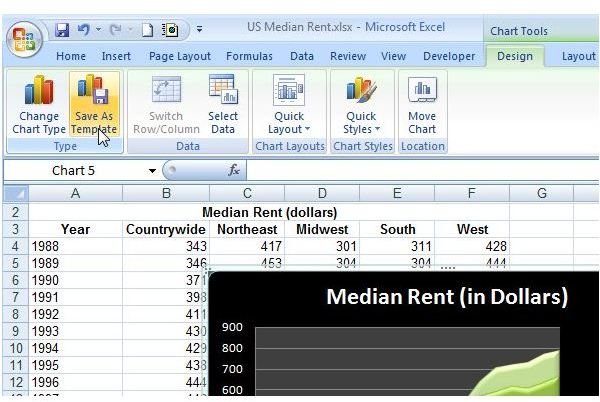 How To Create A Chart Template In Excel