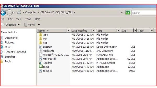 How to Setup Microsoft SQL Server 2008 in VirtualBox